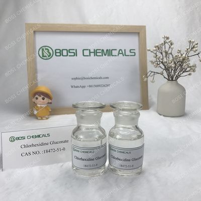 CAS 18472-51-0 Antiseptik İçin Renksiz Klorheksidin Glukonat Sıvısı% 5